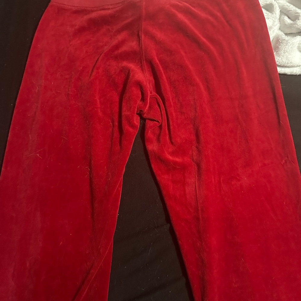 Juicy Couture Red Velvet Kids Leggings